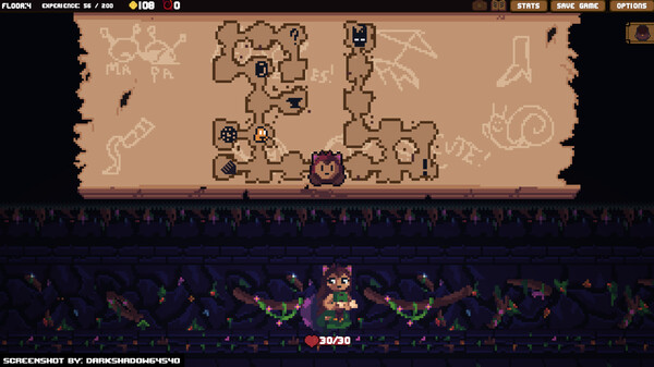 Screenshot from Backpack Hero game