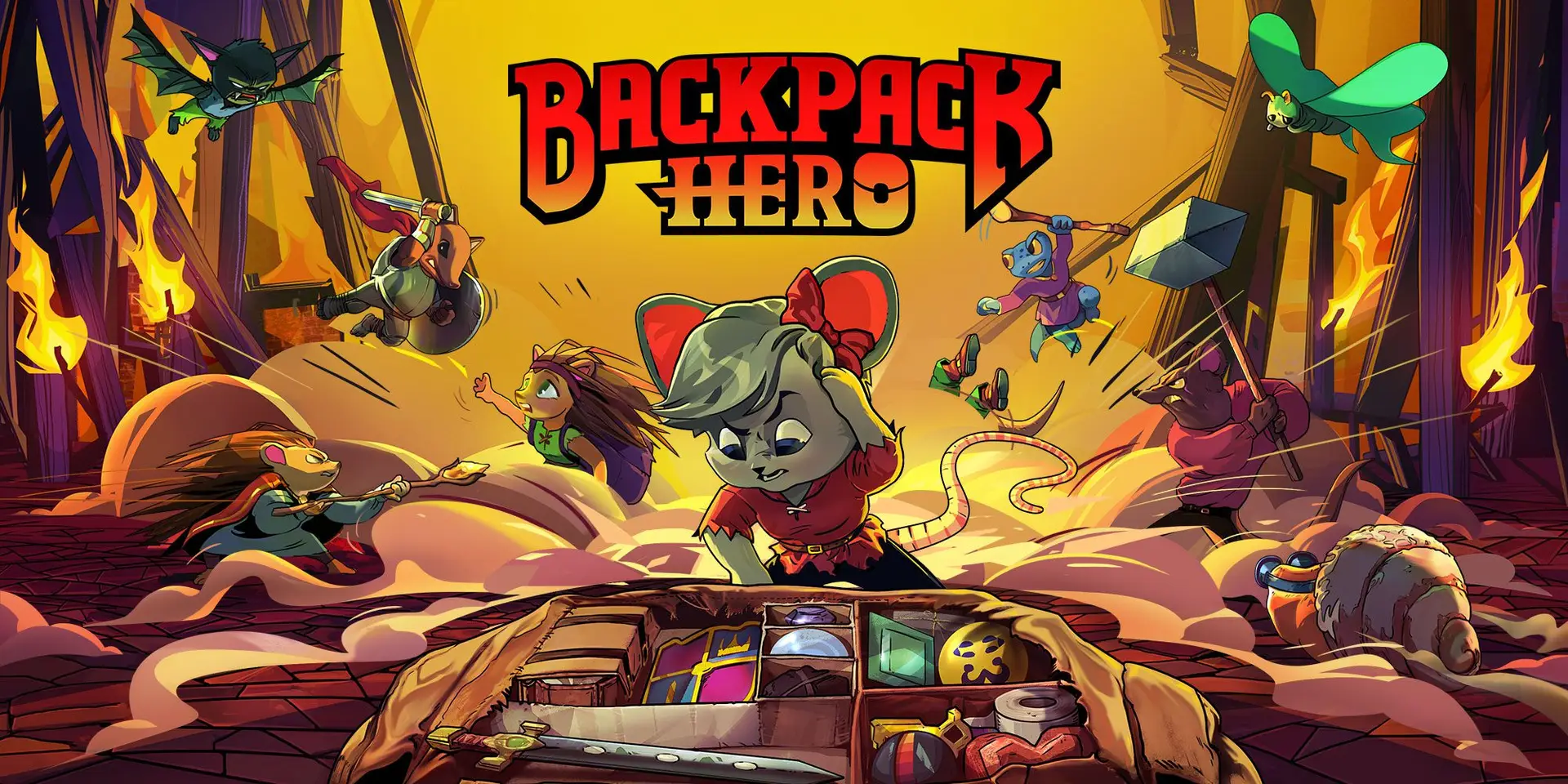 Backback hero game poster
