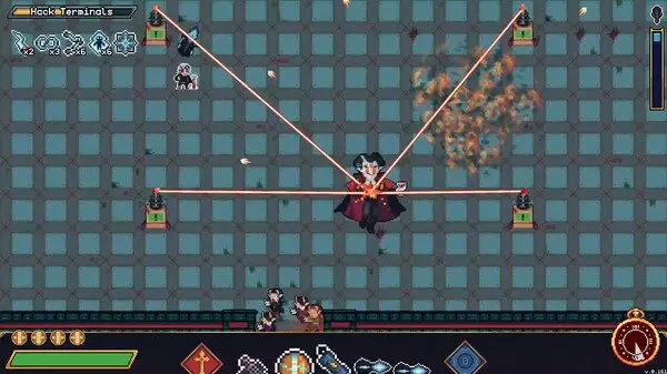Screenshot from Moon Watch game