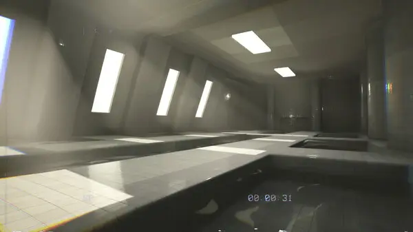 Screenshot from Backrooms Media game
