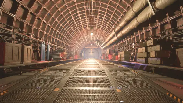 Screenshot from Backrooms Media game