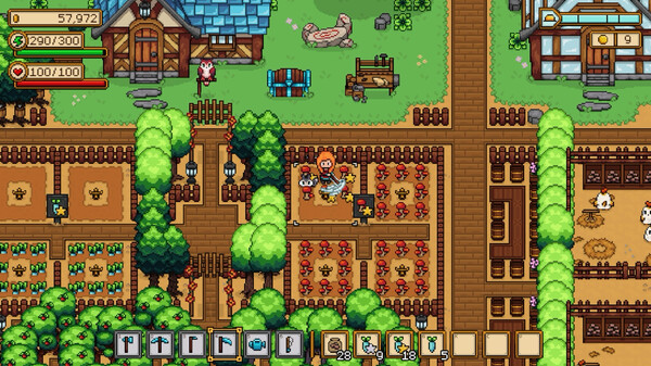 Screenshot from Seeds of Calamity game