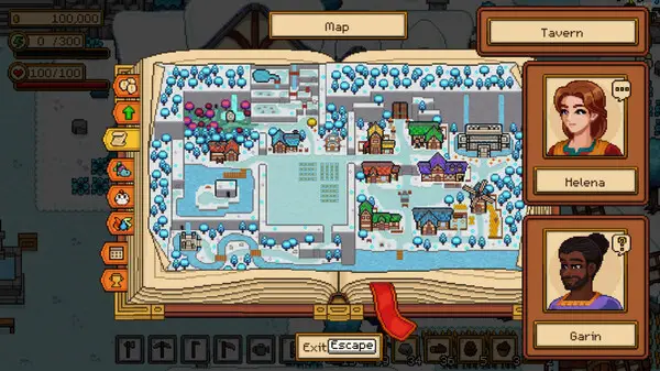 Screenshot from Seeds of Calamity game