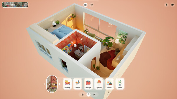 Screenshot from Small Spaces game