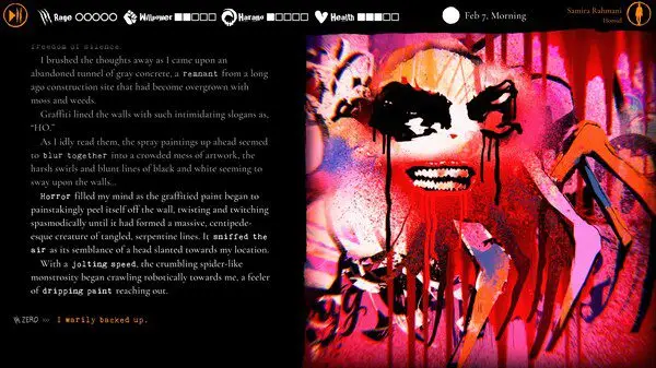 Screenshot from Warewolf game